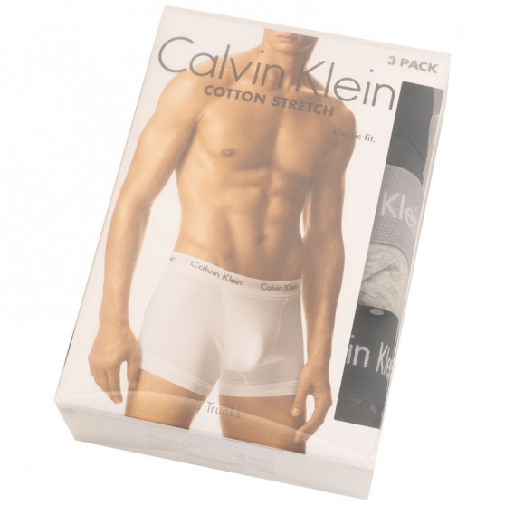 3PACK Boxershorts för herrar Calvin Klein multicolour (U2662G-YKS)