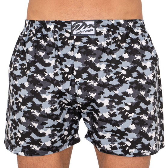 Boxershorts för herrar Styx art classic rubber camouflage digital (A856)