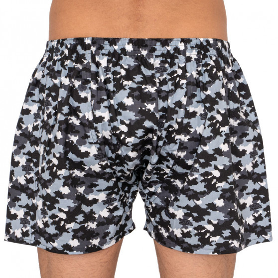 Boxershorts för herrar Styx art classic rubber camouflage digital (A856)