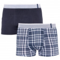 2PACK Boxershorts för män Molvy multicolour (KP-067-BEU)