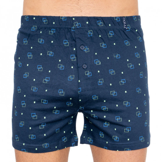 2PACKBoxershorts för herrar Molvy flerfärgad (KP-062-BBU)