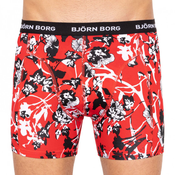 3PACK Boxershorts för herrar Bjorn Borg multicolour (1941-1118-40131)