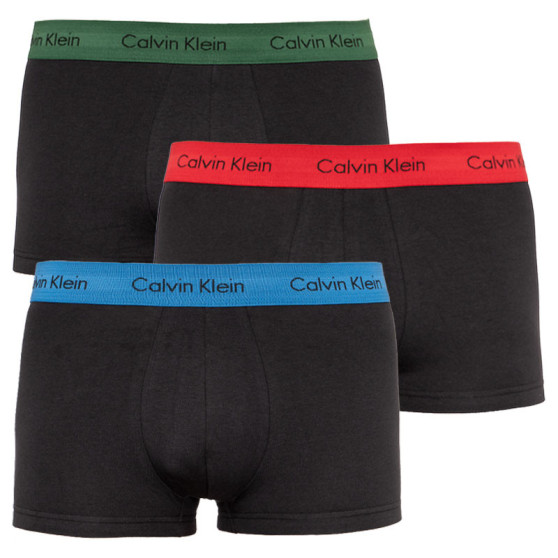 3PACK Boxershorts för herrar Calvin Klein svart (U2664G-BZP)