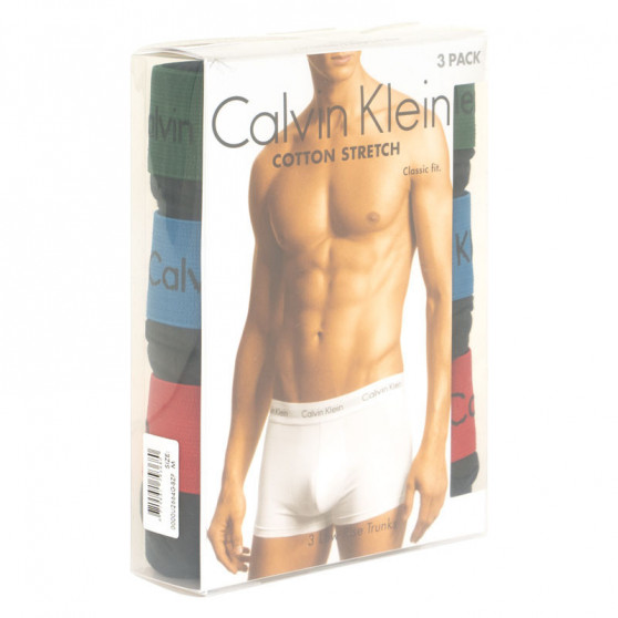 3PACK Boxershorts för herrar Calvin Klein svart (U2664G-BZP)