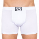 Boxershorts för herrar Styx lång klassisk elastisk vit (F1061)