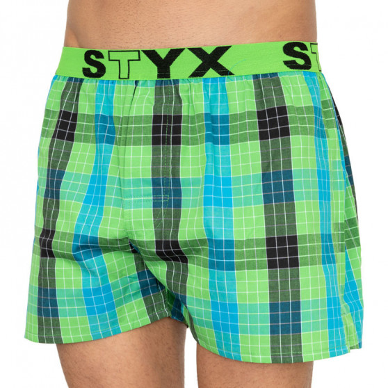 Boxershorts för herrar Styx sport elastisk flerfärgad (B810)