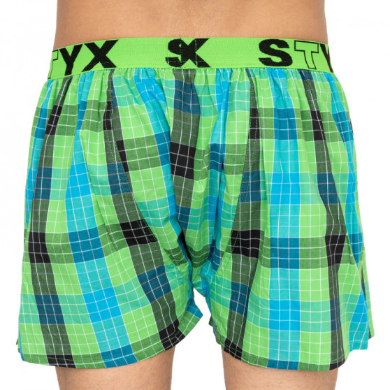 Boxershorts för herrar Styx sport elastisk flerfärgad (B810)