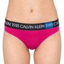 Stringtrosor för kvinnor Calvin Klein rosa (QF5448E-8ZK)