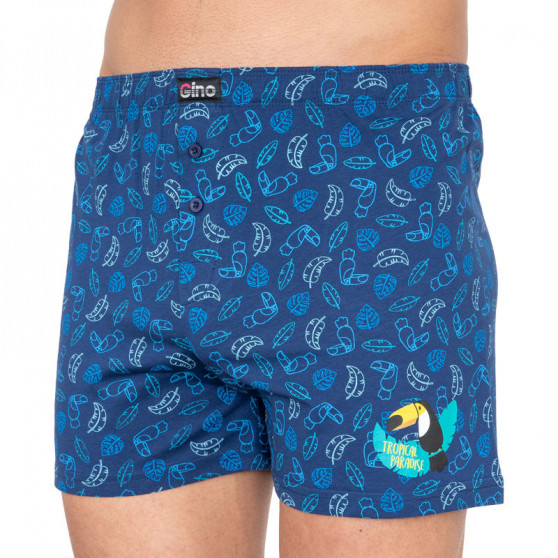 Boxershorts för herrar Gino mörkblå (75135)