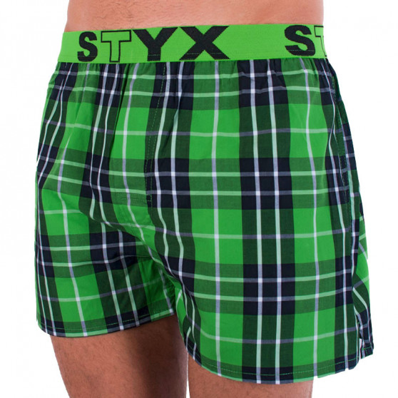 Boxershorts för herrar Styx sport elastisk flerfärgad (B710)