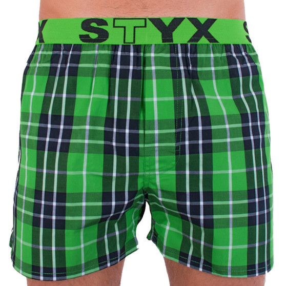 Boxershorts för herrar Styx sport elastisk flerfärgad (B710)