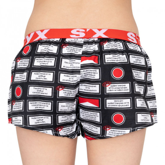 Damshorts Styx art sports gummi varning (T553)