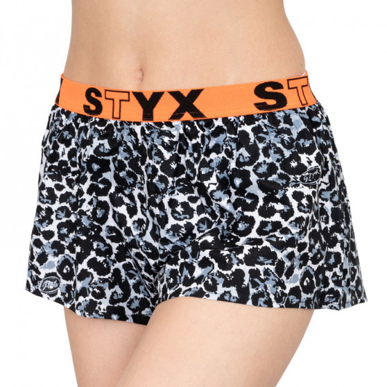 Damshorts Styx art sports gummi cheetah (T551)