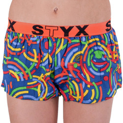 Damshorts Styx art sports rubber flerfärgad (T659)