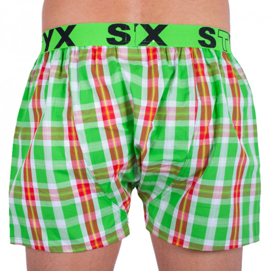 Boxershorts för herrar Styx sport elastisk flerfärgad (B633)