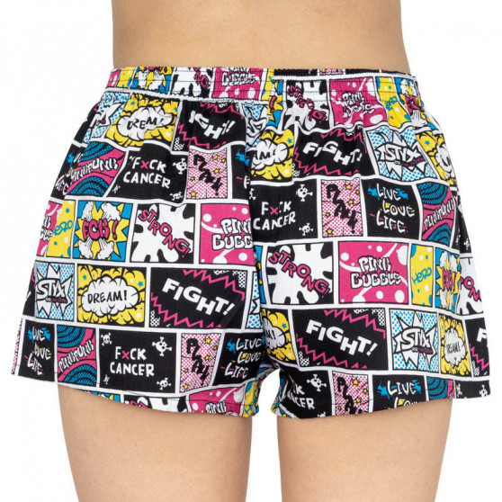 Damshorts Styx art classic elastisk Pink Bubble (K858)