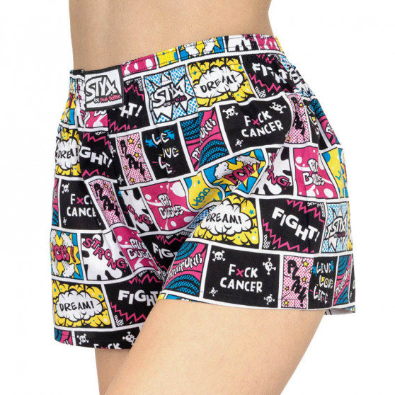 Damshorts Styx art classic elastisk Pink Bubble (K858)