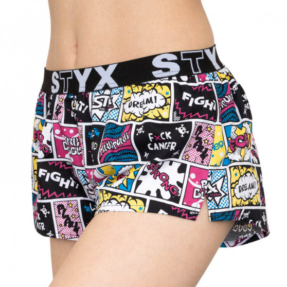 Damshorts Styx art sports gummi Pink Bubble (T858)