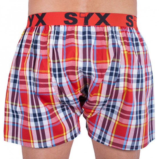 Boxershorts för herrar Styx sport elastisk flerfärgad (B639)