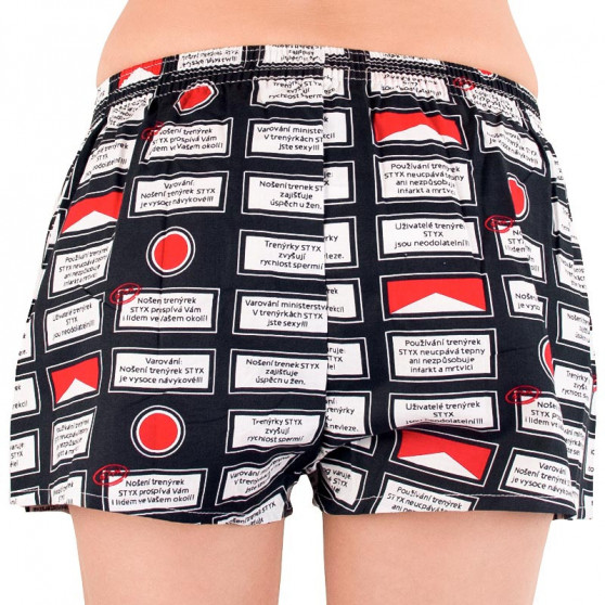 Damshorts Styx art klassisk gummivarning (K553)