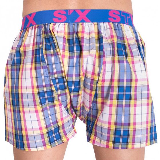 Boxershorts för herrar Styx sport elastisk flerfärgad (B613)