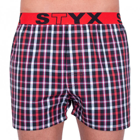 5PACK Boxershorts för herrar Styx sport elastisk flerfärgad (B73134373840)