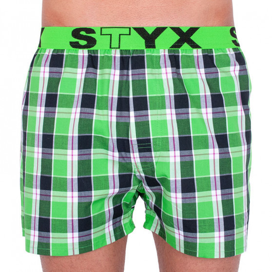 5PACK Boxershorts för herrar Styx sport elastisk flerfärgad (B73134373840)