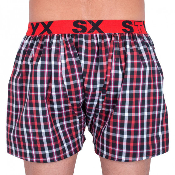 5PACK Boxershorts för herrar Styx sport elastisk flerfärgad (B73134373840)