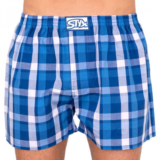 10PACK Boxershorts för herrar Styx klassisk elastisk flerfärgad (A7381234567910)