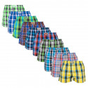 10PACK Boxershorts för herrar Styx klassisk elastisk flerfärgad (A7381234567910)