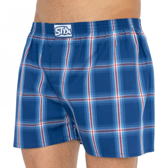 Boxershorts för herrar Styx klassisk elastisk flerfärgad (A812)