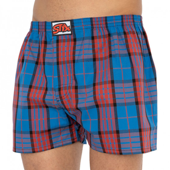 Boxershorts för herrar Styx klassisk elastisk flerfärgad (A817)