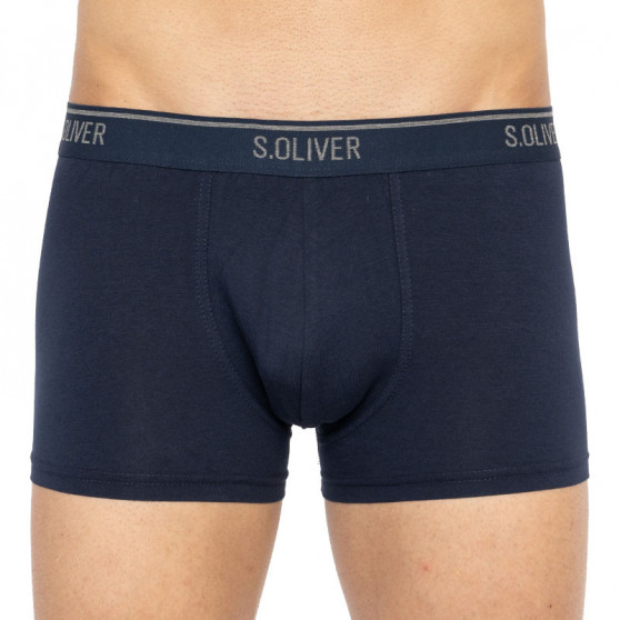 3PACK Boxershorts S.Oliver blå för herrar (26.899.97.5623.12L3)