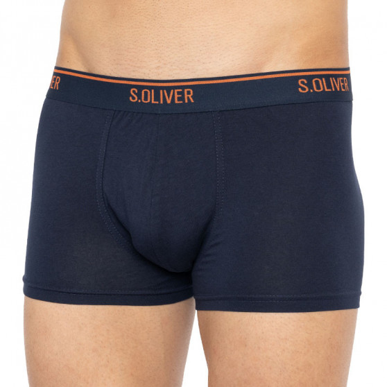 3PACK Boxershorts S.Oliver blå för herrar (26.899.97.5623.12L3)