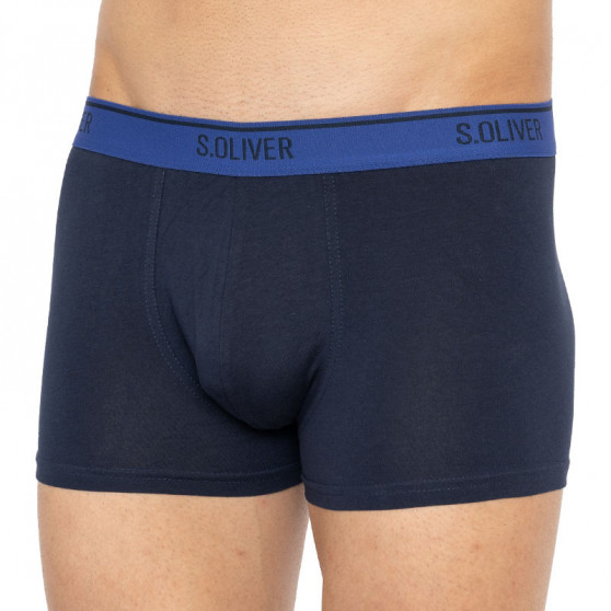 3PACK Boxershorts S.Oliver blå för herrar (26.899.97.5623.12L3)