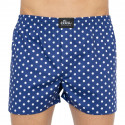 Boxershorts för herrar ELKA djupblå med prickar (P0041)