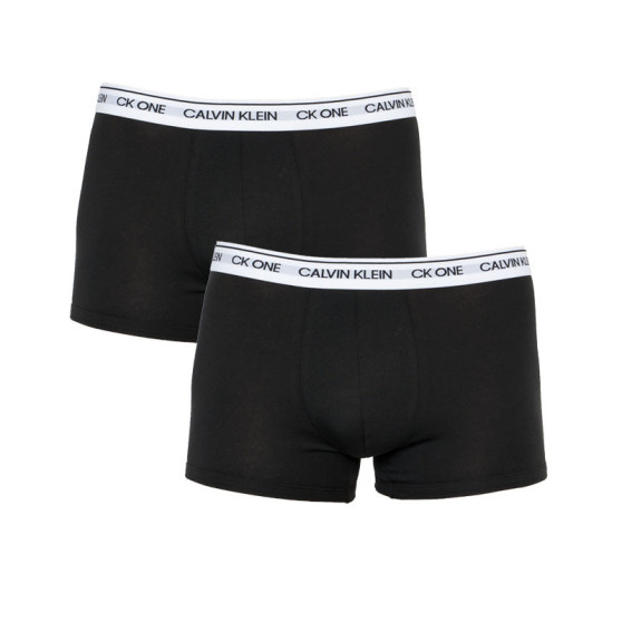 2PACK Boxershorts CK ONE svart för herrar (NB2385A-BNM)