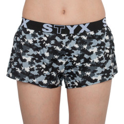 Damshorts Styx art sport gummi kamouflage digital (T856)