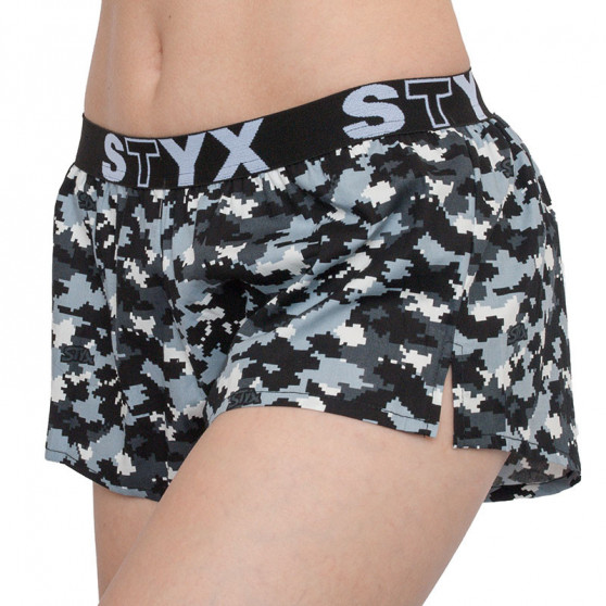 Damshorts Styx art sport gummi kamouflage digital (T856)