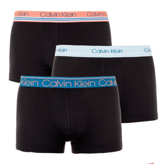 3PACK Boxershorts för herrar Calvin Klein svart (NB2336A-BFR)