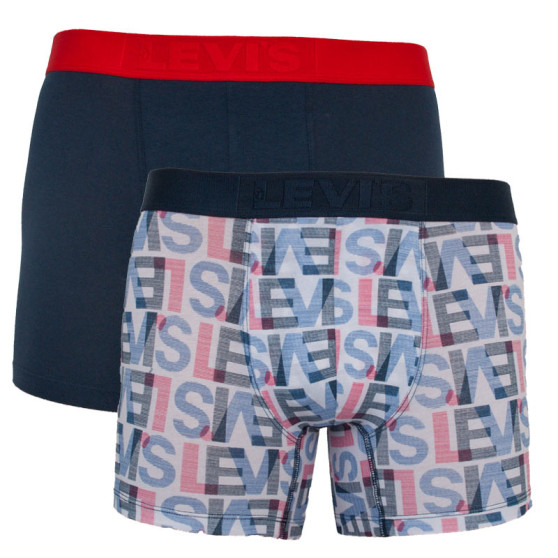 2PACK Boxershorts för herrar Levis multicolour (905021001 003)