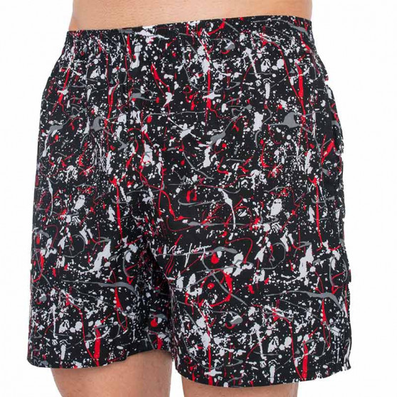 Hemma boxershorts för herrar med fickor Styx Jáchym (D850)