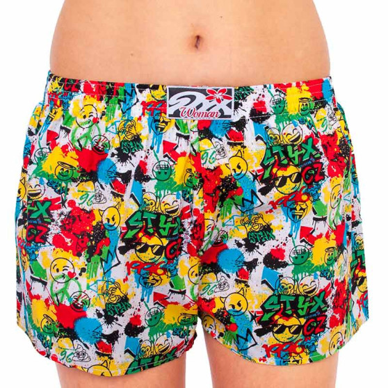 Damshorts Styx konst klassiskt gummi emoji (K954)