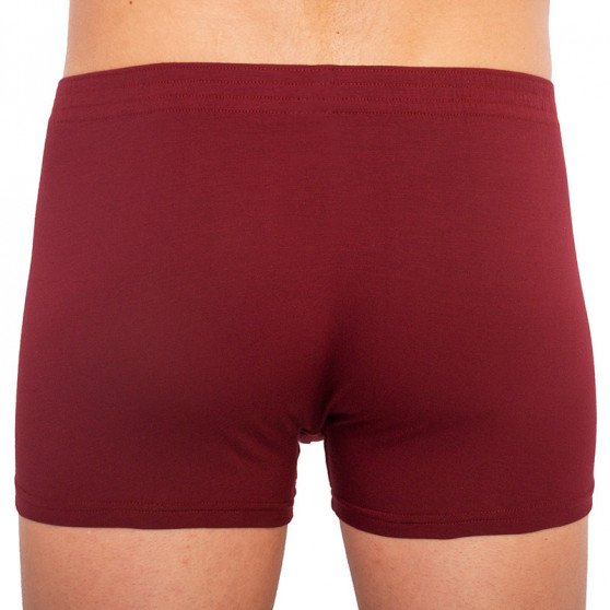 Boxershorts för herrar Styx classic rubber burgundy (Q1060)