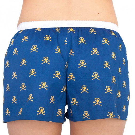 Damshorts Represent small bones blå (R0W-BOX-0705)