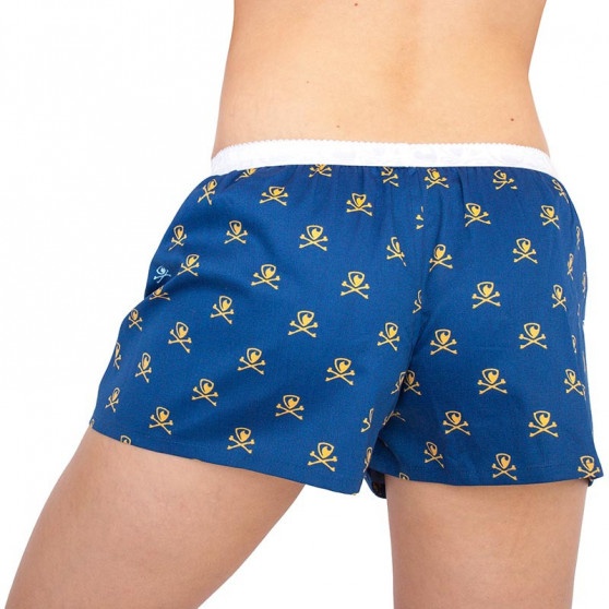 Damshorts Represent small bones blå (R0W-BOX-0705)