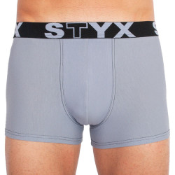 Boxershorts för män Styx sport elastisk oversized ljusgrå (R1067)