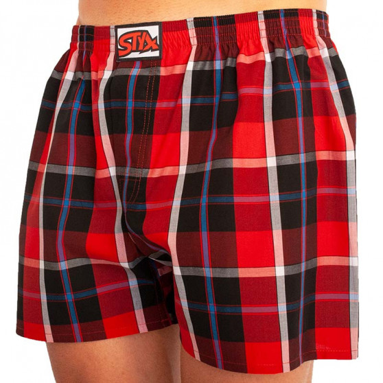 Boxershorts för herrar Styx klassisk elastisk flerfärgad (A823)