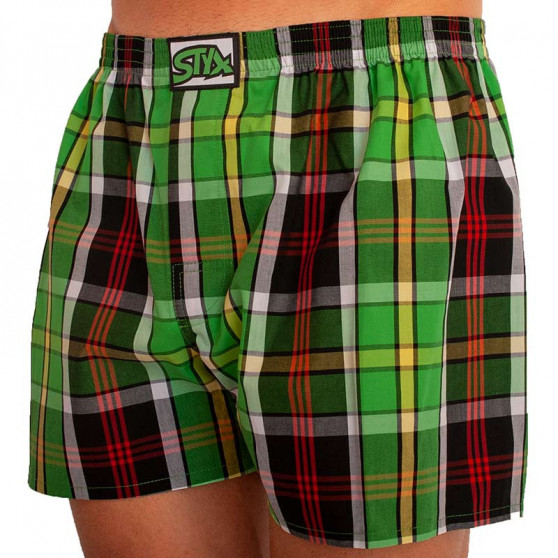 Boxershorts för herrar Styx klassisk elastisk flerfärgad (A822)