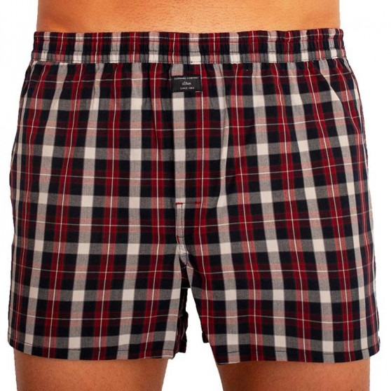 2PACK Boxershorts för herrar S.Oliver flerfärgad (26.899.97.8755.12D2)